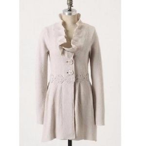 Anthropologie Alice in Autumn Sweater Coat -NWOT